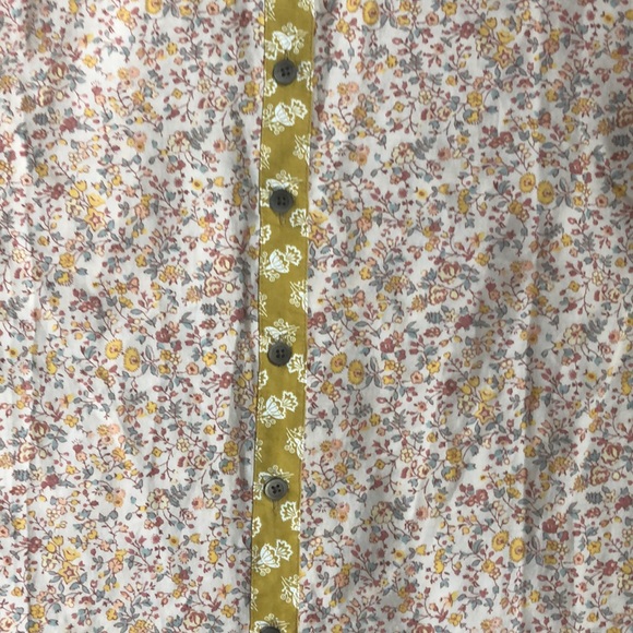 Madewell Button-Back Pocket Top in Jaipur Floral - Picture 6 of 8